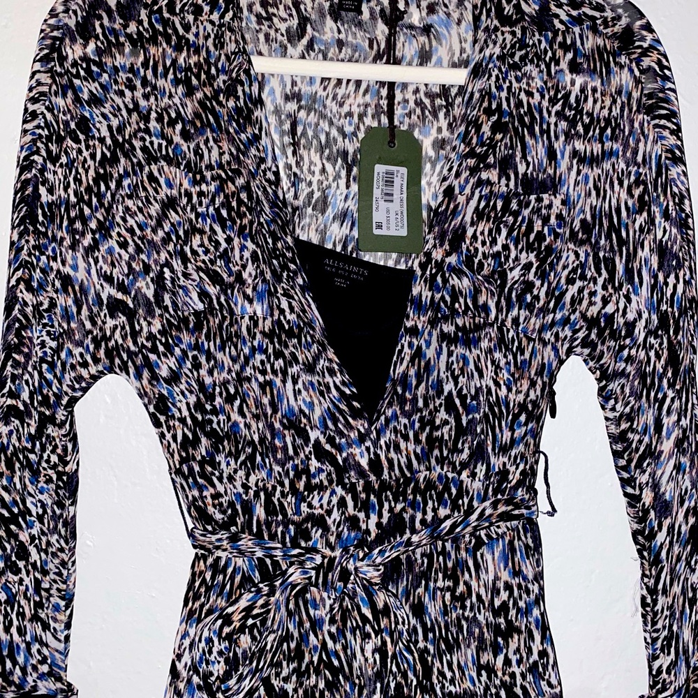 All Saints Eley Mara 2 piece dress